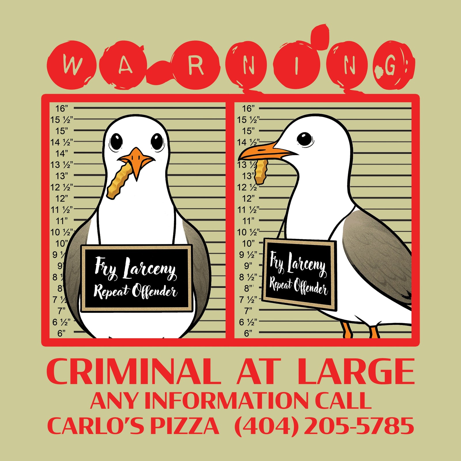 Mugshot Series - "Criminal At Large"