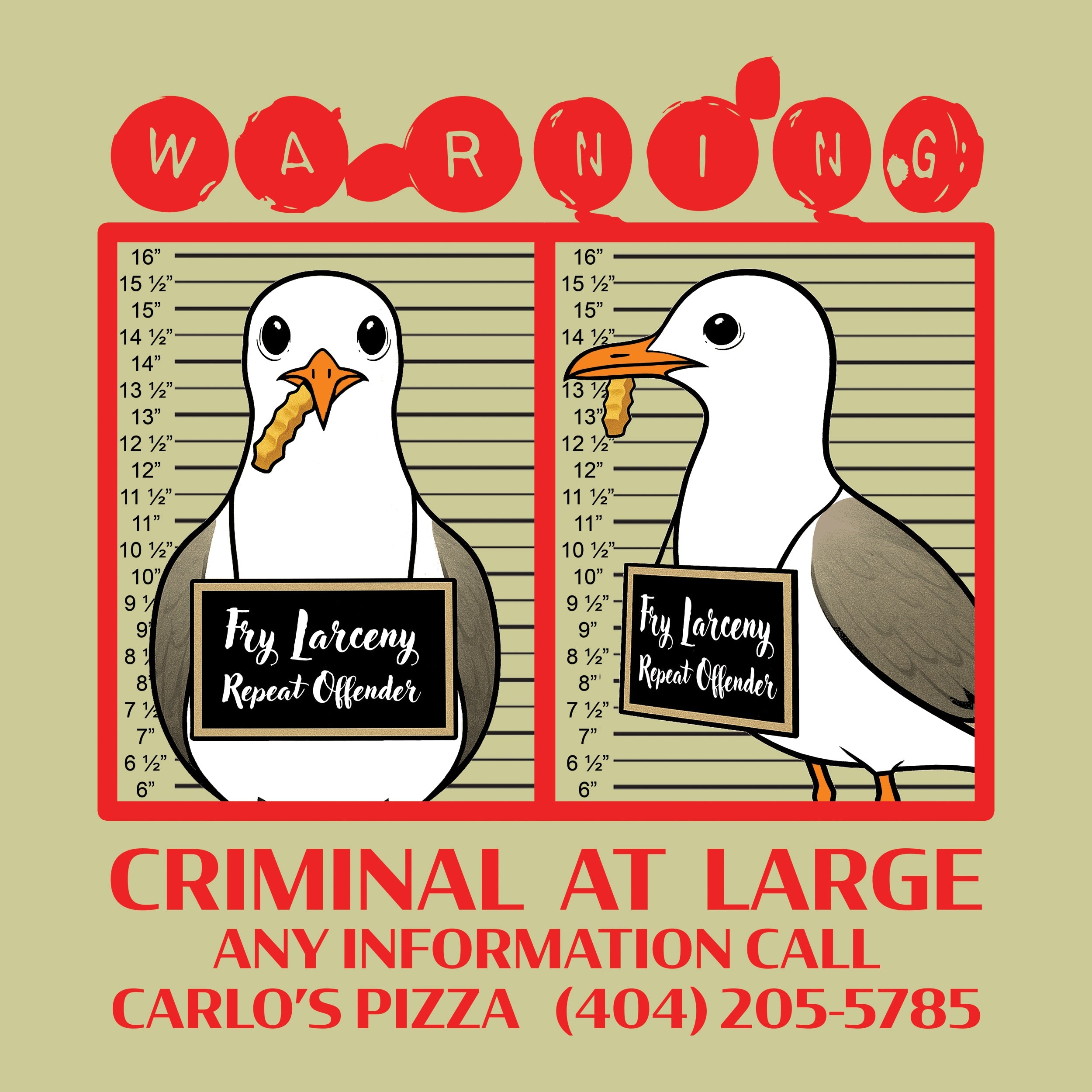 Mugshot Series - "Criminal At Large"