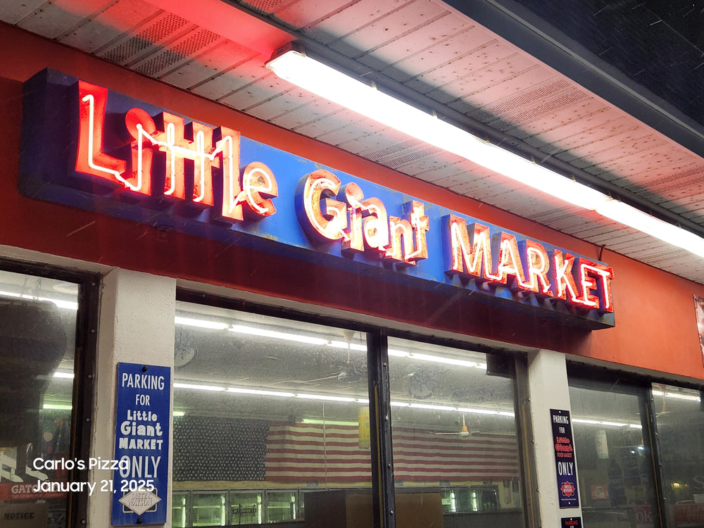 Carlo's Pizza, & The Little Giant Market
